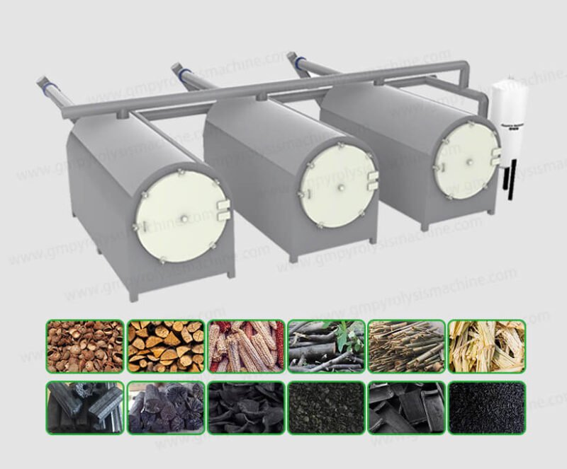 Guanma Machinery Batch Carbonization Machine