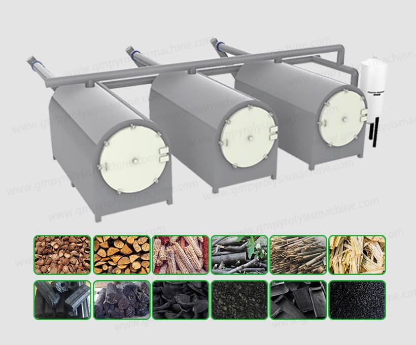 Guanma Machinery Batch Carbonization Machine