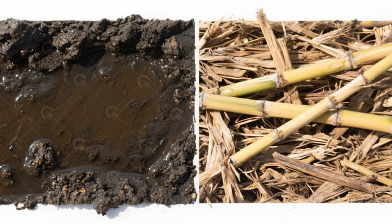 sludge sugarcane bagasse