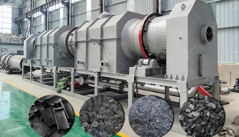 Rice Husk Charcoal Making Machine Delivered