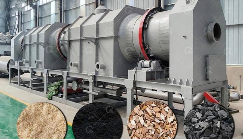 Sawdust Charcoal Making Machine
