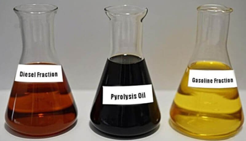 plastic tire pyrolysis oil