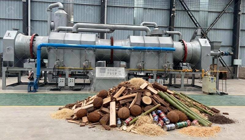 Biomass Carbonization Production Line