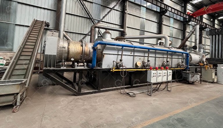 Wood Carbonization Furnace for Charcoal Making