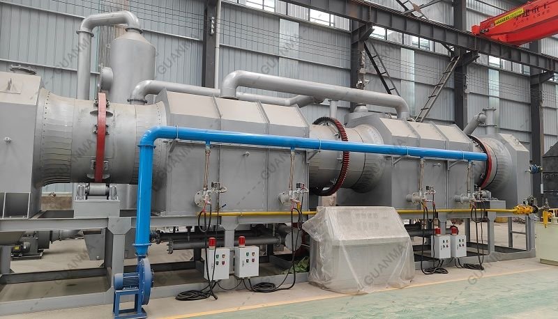 Continuous Carbonization Machine