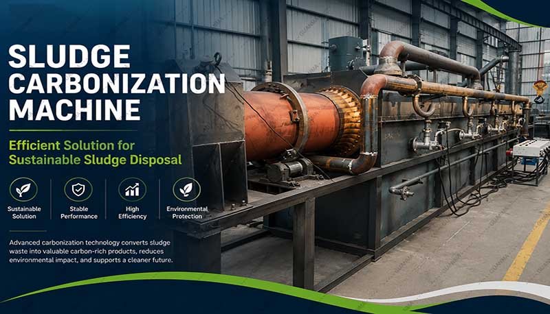 Sludge Carbonization Machine