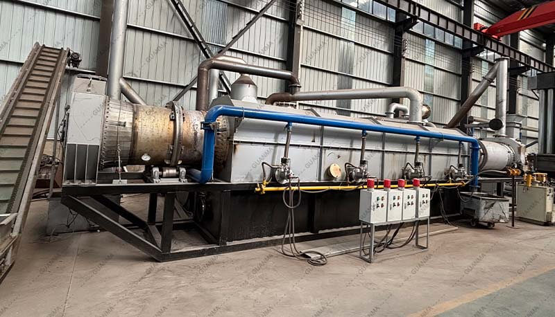 Continuous Carbonization Pyrolysis System