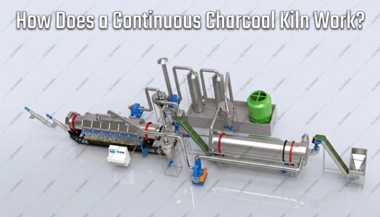 How Does a Continuous Charcoal Kiln Work