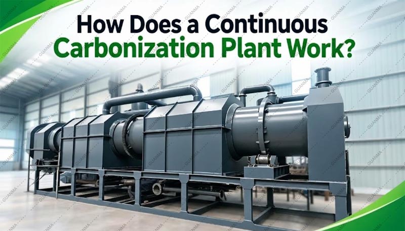 How Does a Continuous Carbonization Plant Work