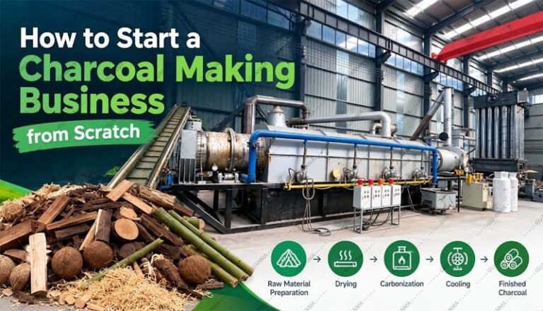 How to Start a Charcoal Making Business from Scratch