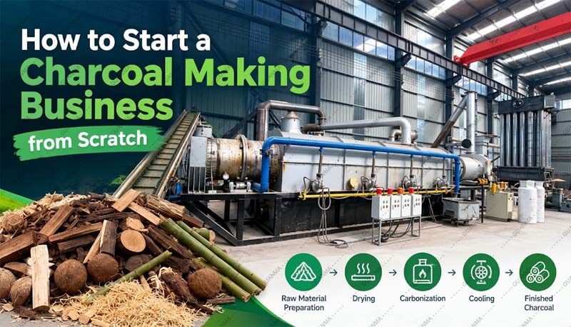 How to Start a Charcoal Making Business from Scratch